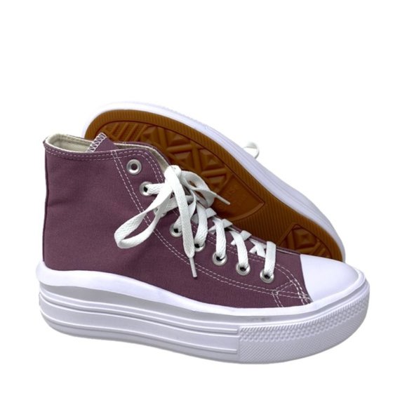 Converse Chuck Taylor Move Platform Вahlia Canvas Casual For Women Shoes A05477C - Picture 6 of 8
